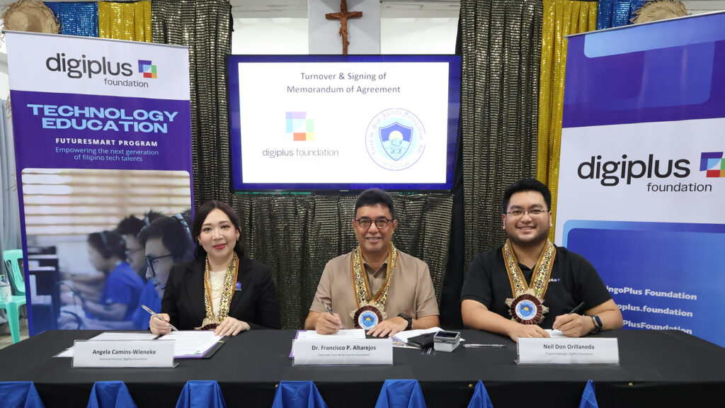 DigiPlus Foundation brings first PLUS Center for Technology to Masbate’s Ticao Island